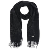 Sparkle Soft Feel Boxed Scarf - Black