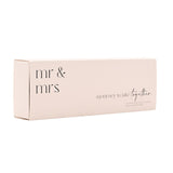 Set of 3 Heart Candles - Mr & Mrs