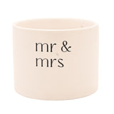 Double Wick Candle - Mr & Mrs