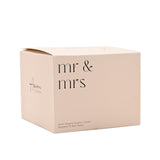 Double Wick Candle - Mr & Mrs
