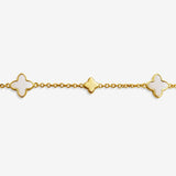 Joma Mother Of Pearl Clover Bracelet