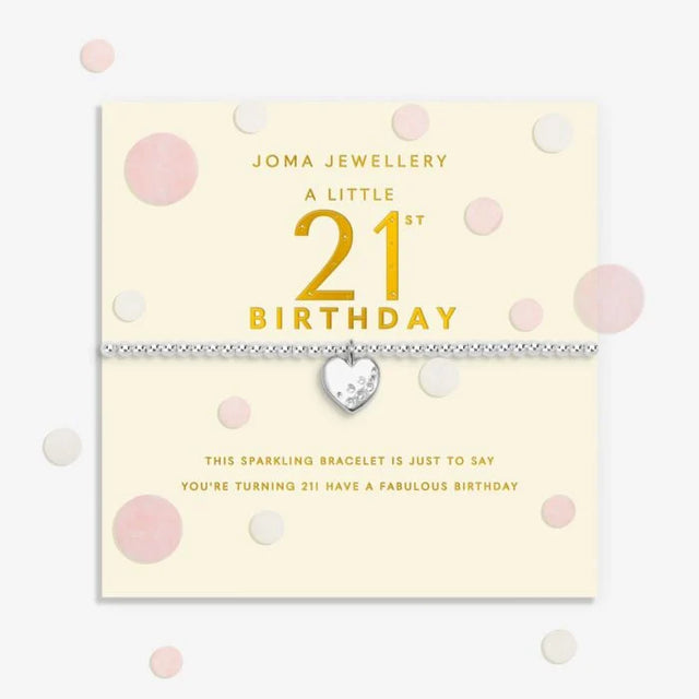 Joma Confetti 21st Birthday Bracelet