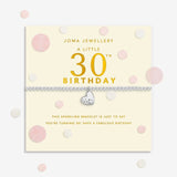 Joma Confetti 30th Birthday Bracelet