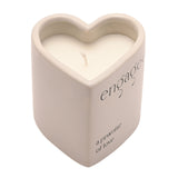 Heart Candle - Engaged