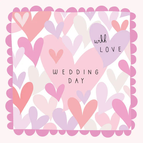 Wedding Day With Love Card