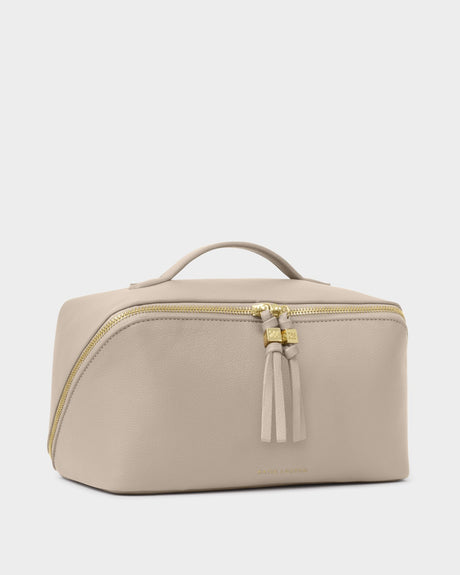 Katie Loxton Soho Large Make Up/Wash Bag - Oyster