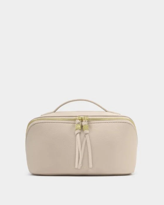 Katie Loxton Soho Medium Make Up/Wash Bag - Oyster