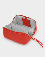 Katie Loxton - Fold Out Mirror Make Up Bag - Deep Orange