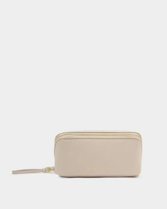 Katie Loxton Fold Out Mirror Make Up Bag - Oyster