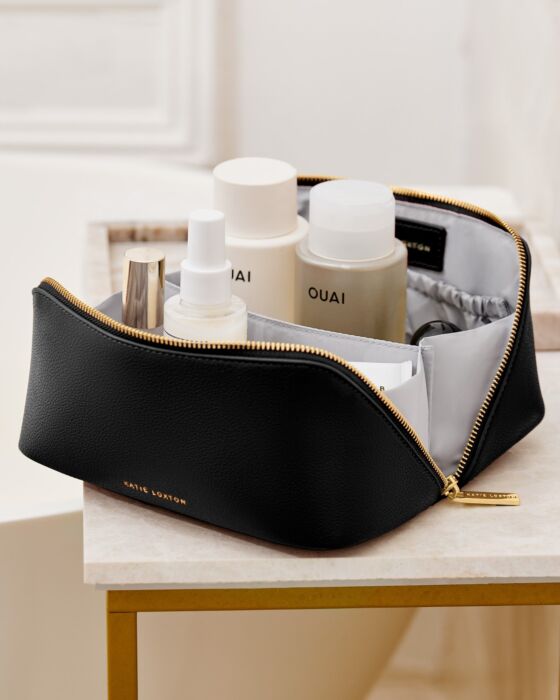 Katie Loxton Medium Makeup Bag Black