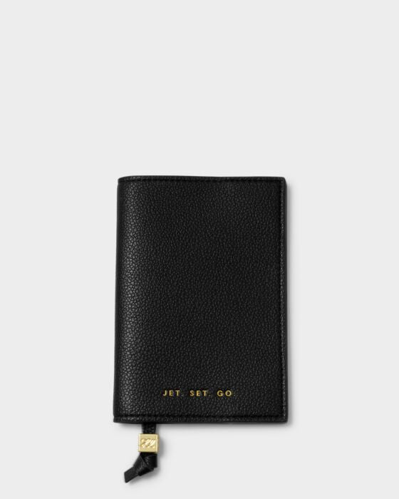 Katie Loxton Passport Cover Black