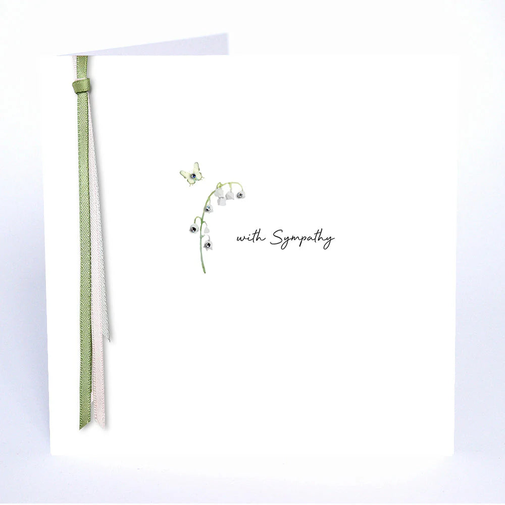 With Sympathy Card – Scarlet Ribbons