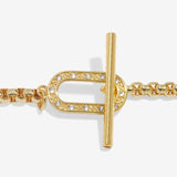 Joma Evermore Oval -Bar Bracelet - Gold