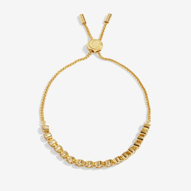 Joma Bracelet Bar Heat CZ Tennis - Gold