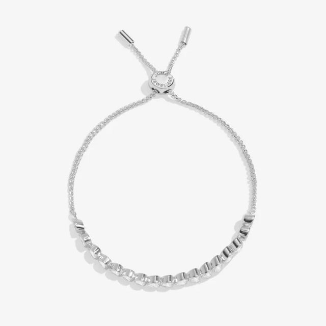 Joma Bracelet Bar Heat CZ Tennis - Silver