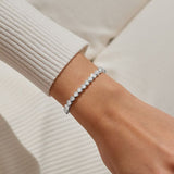 Joma Bracelet Bar Heat CZ Tennis - Silver
