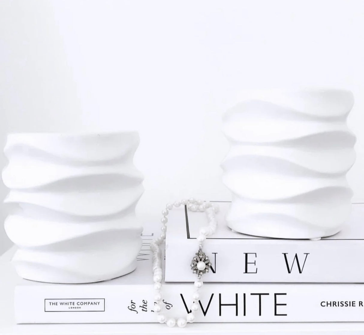 Dante Ceramic Jar White