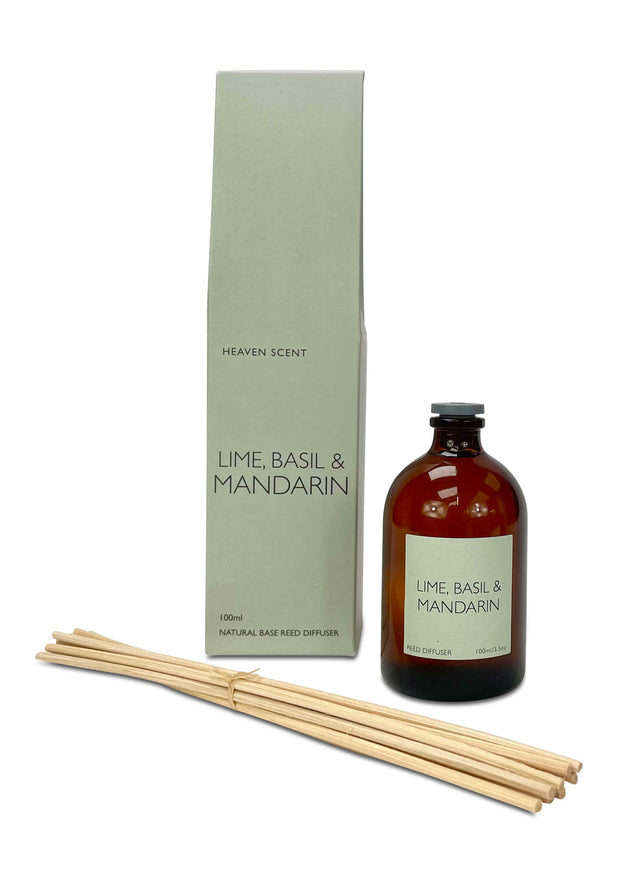Lime Basil & Mandarin 100ml Reed Diffuser
