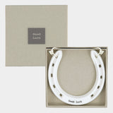 Porcelain Horseshoe - Good Luck