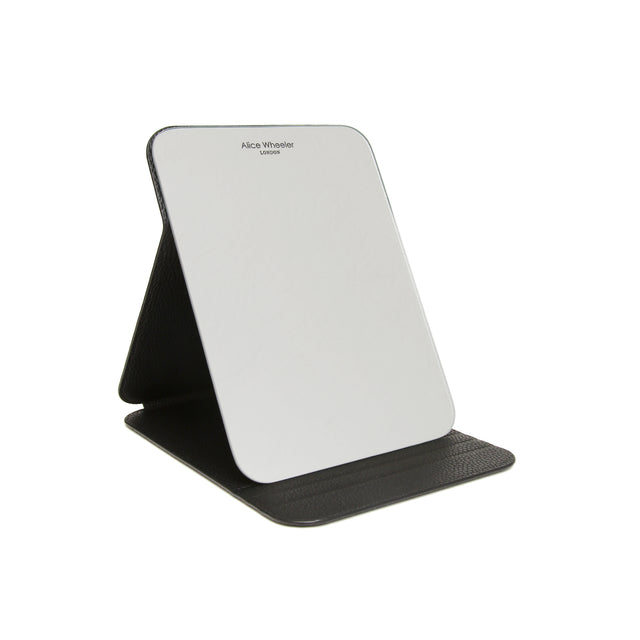 Alice Wheeler Folding Travel Mirror - Black