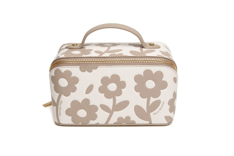 Floral Stone Train Case - Mini
