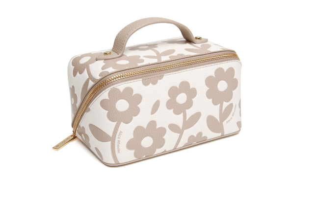 Floral Stone Train Case - Mini
