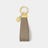 Sentiment Loop Keyring - One in a Million - Taupe