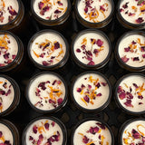 Black Cherry Bellini Amber Jar Candle