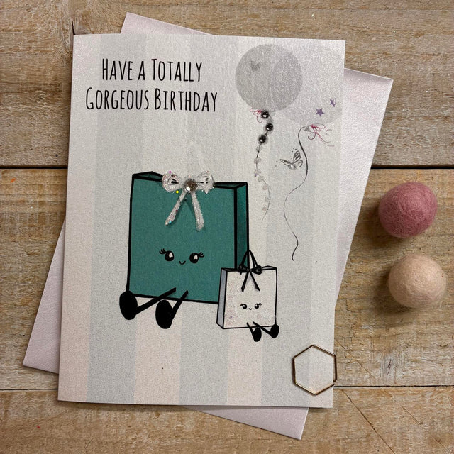 Tiffany Gift Bag Birthday Card
