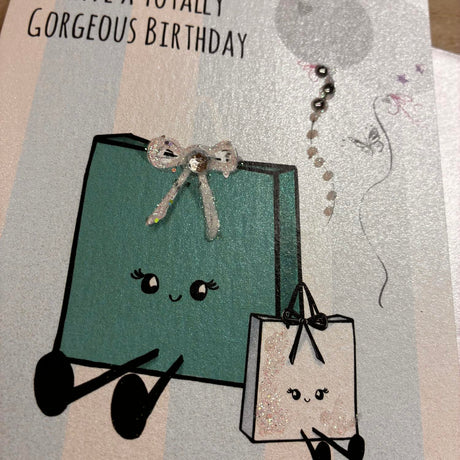 Tiffany Gift Bag Birthday Card