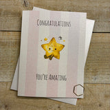 Star Congratulations Card