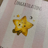 Star Congratulations Card