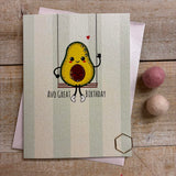 Avocado Birthday Card