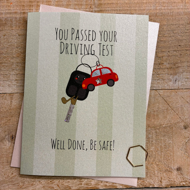 Passed Driving Test Card