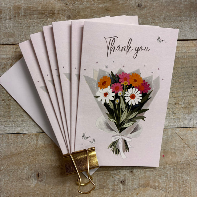 Thank you So Much Daisies Pack Of 6 Cards