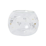 Glass Wax Melt Burner - Bird/Hearts