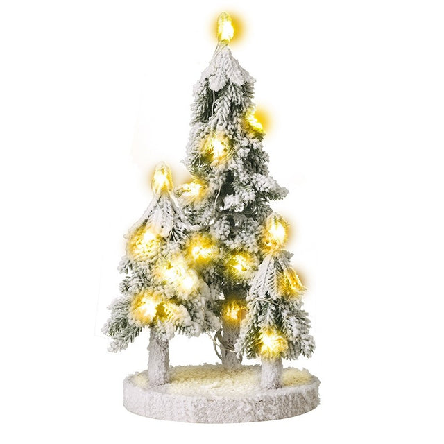Light Up Fir Tree Scene
