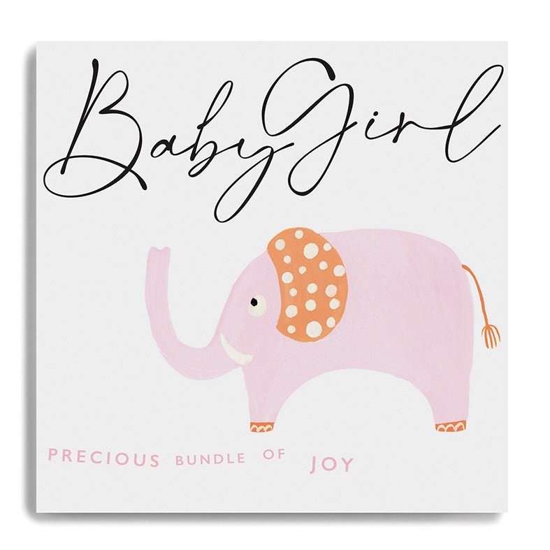 Janie Wilson Baby Girl Card