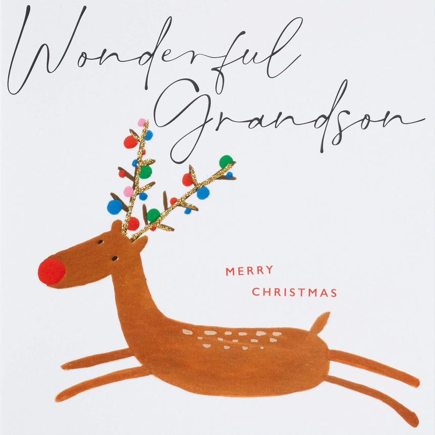 Janie Wilson Grandson Christmas Card