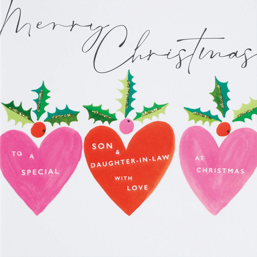 Janie Wilson Son & Daughter-in-Law Christmas Card