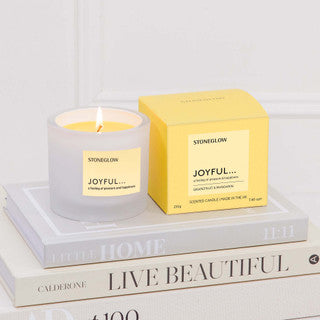 Affirmations - Joyful - Scented Candle Tumbler