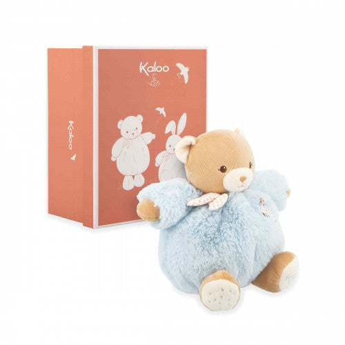 Kaloo Chubby Bear Blue  - 17cm