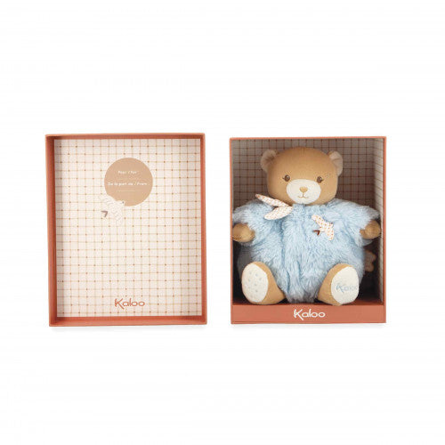 Kaloo Chubby Bear Blue  - 17cm