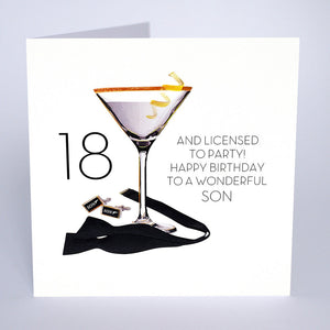 Five Dollar Shake Son 18th Birthday Card