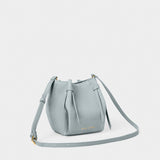 Katie Loxton Celina Mini Suedette Bucket Bag - Blue Mist