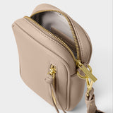 Katie Loxton Hallie Small Crossbody Bag - Light Taupe