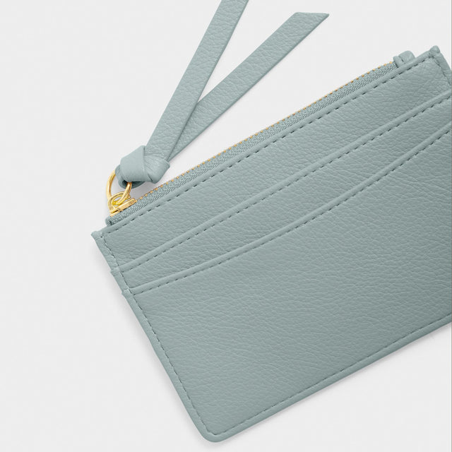 Katie Loxton Hallie Coin and Card Holder - Duck Egg Blue