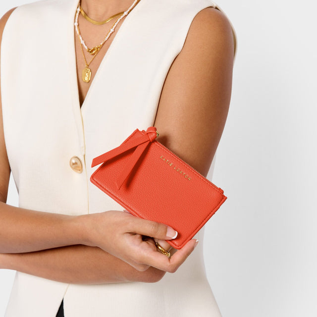 Katie Loxton Hallie Coin and Card Holder - Orange