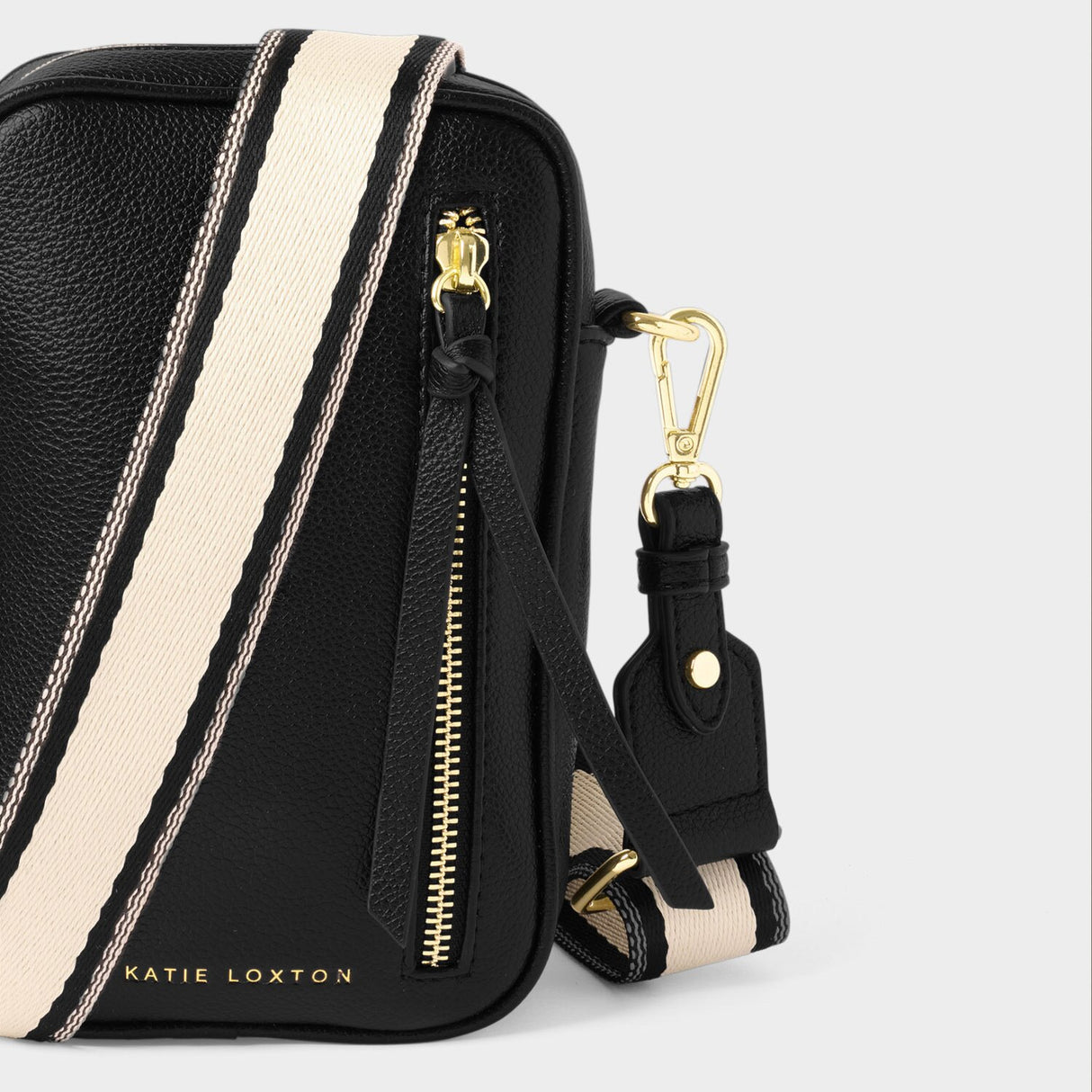 Katie Loxton Hallie Small Crossbody Bag - Black