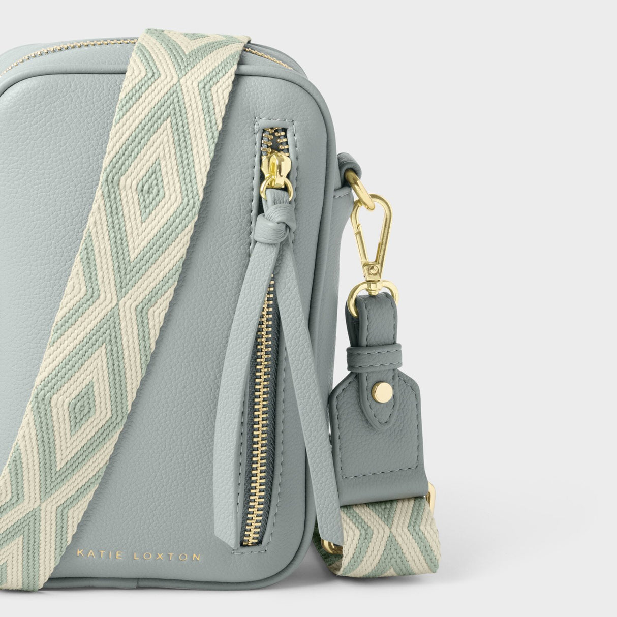 Katie Loxton Hallie Small Crossbody Bag - Duck Egg Blue